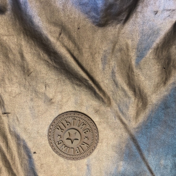 Kipling Large Metallic Backpack - Picture 2 of 5